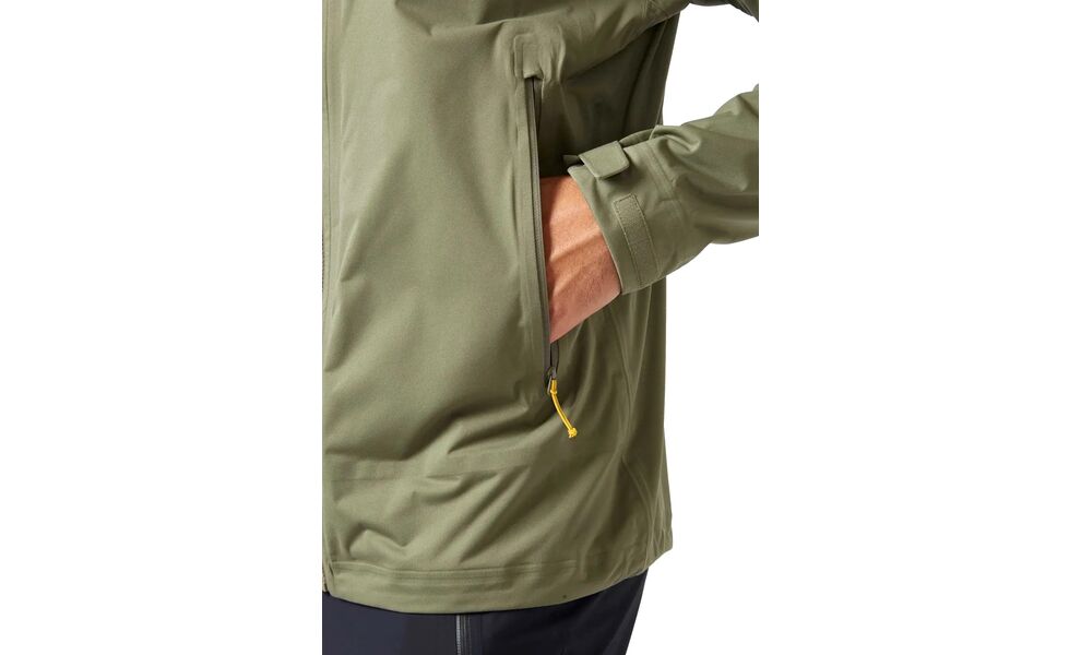 Штормівка чоловіча Rab Kinetic 2.0 Jacket (Light Khaki), Колір виробника: Light Khaki, Розмір: L, зображення 4