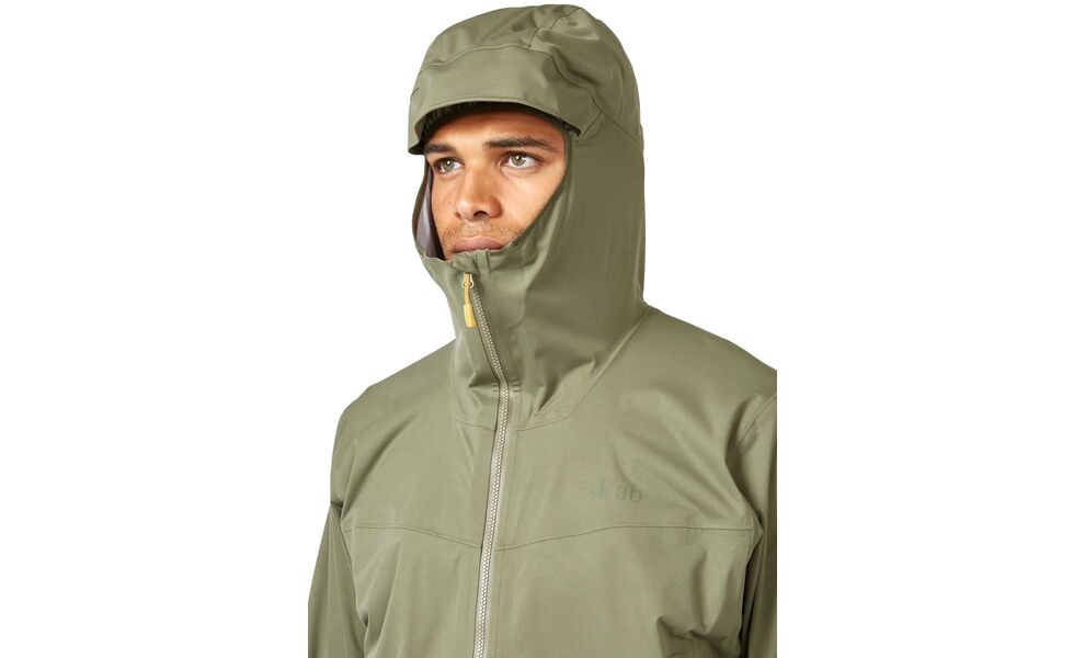 Штормівка чоловіча Rab Kinetic 2.0 Jacket (Light Khaki), Колір виробника: Light Khaki, Розмір: M, зображення 7