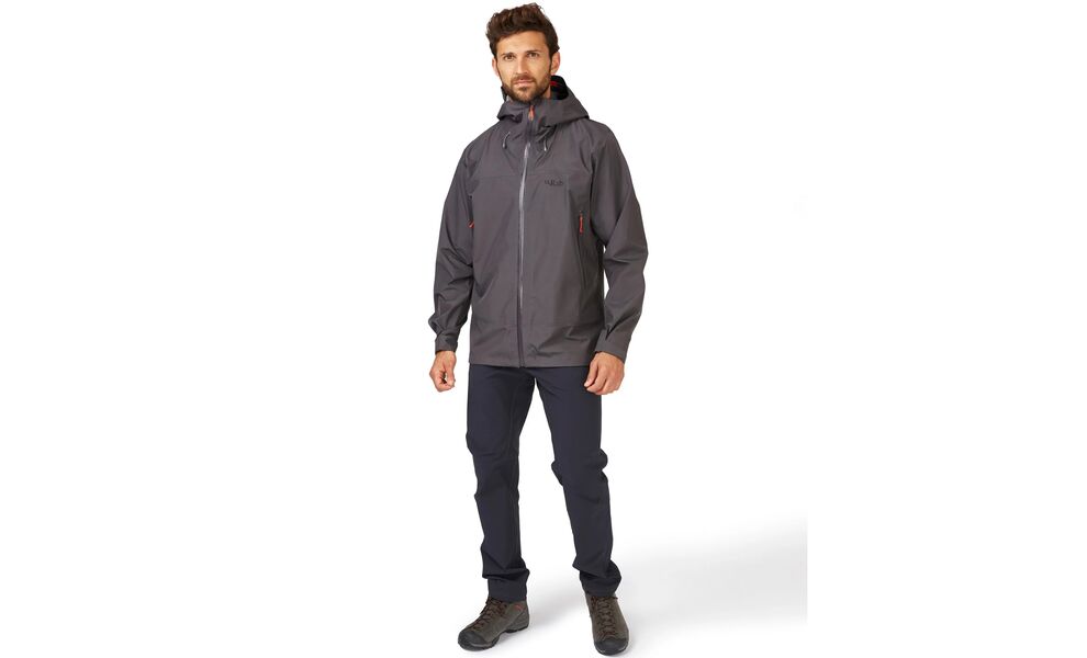 Штормівка чоловіча Rab Namche GTX Jacket (Graphene), Колір виробника: Graphene, Розмір: M, зображення 5