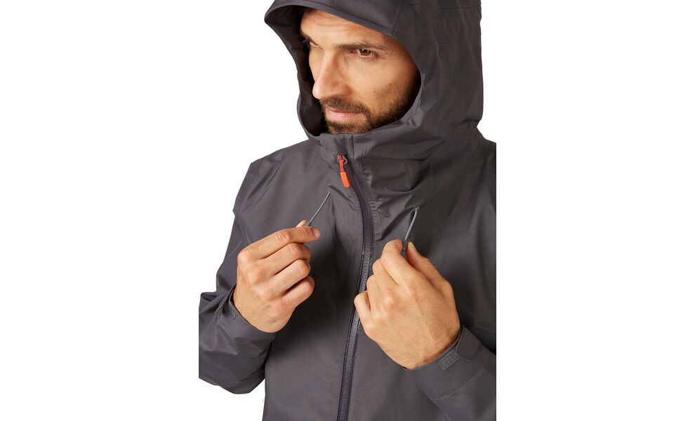 Штормівка чоловіча Rab Namche GTX Jacket (Graphene), Колір виробника: Graphene, Розмір: M, зображення 7