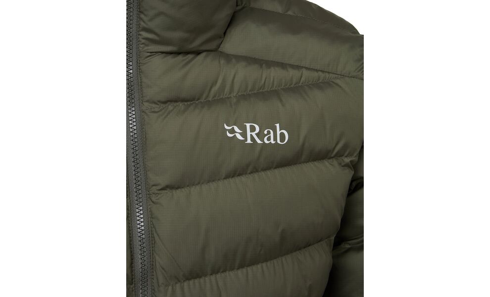 Пуховик чоловічий Rab Nebitron Pro Jacket (Army), Колір виробника: Army, Розмір: L, зображення 6