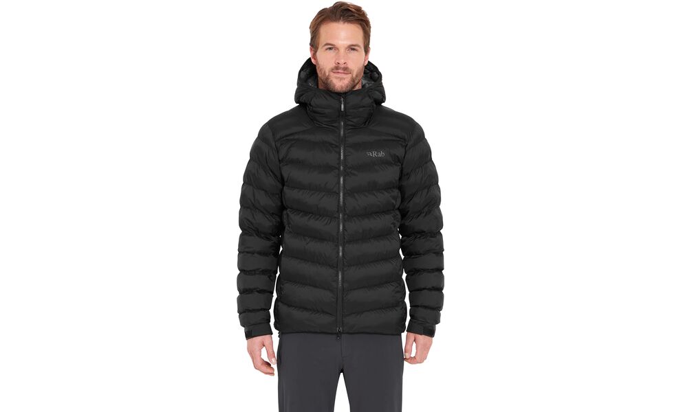 Пуховик чоловічий Rab Nebitron Pro Jacket (Black), Колір виробника: Black, Розмір: M, зображення 3