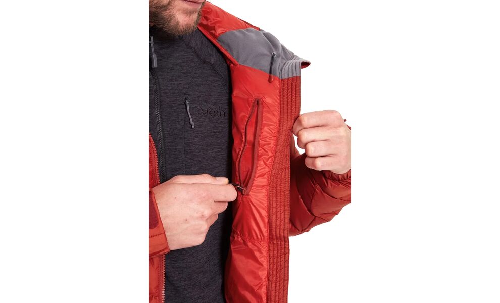 Пуховик чоловічий Rab Nebitron Pro Jacket (Black), Колір виробника: Black, Розмір: M, зображення 7