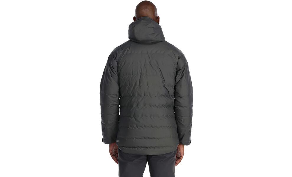 Пуховик чоловічий Rab Valiance Jacket (Graphene), Колір виробника: Graphene, Розмір: L, зображення 4
