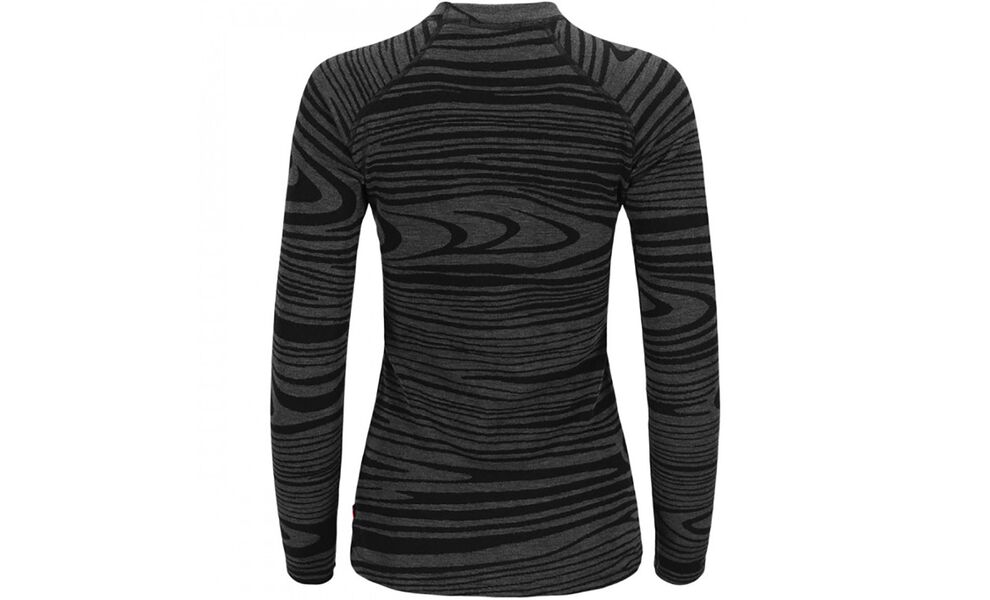 Термокофта жіноча Aclima WarmWool Crew Neck (422/Black Motion), Колір виробника: 422/Black Motion, Розмір виробника: S, зображення 2