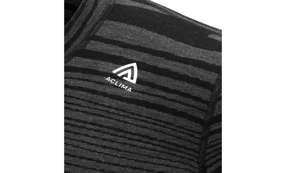 Термокофта чоловіча Aclima WarmWool Crew Neck (422/Black Motion), Колір виробника: 422/Black Motion, Розмір виробника: XXL, зображення 3