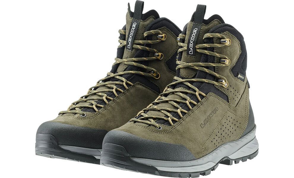 Трекінгові черевики чоловічі LOWA Delago GTX MID - 211197 (7899/Olive-Black), Колір виробника: 7899/Olive-Black, Тип колодки: середня, Розмір виробника: EU 44,5, зображення 3