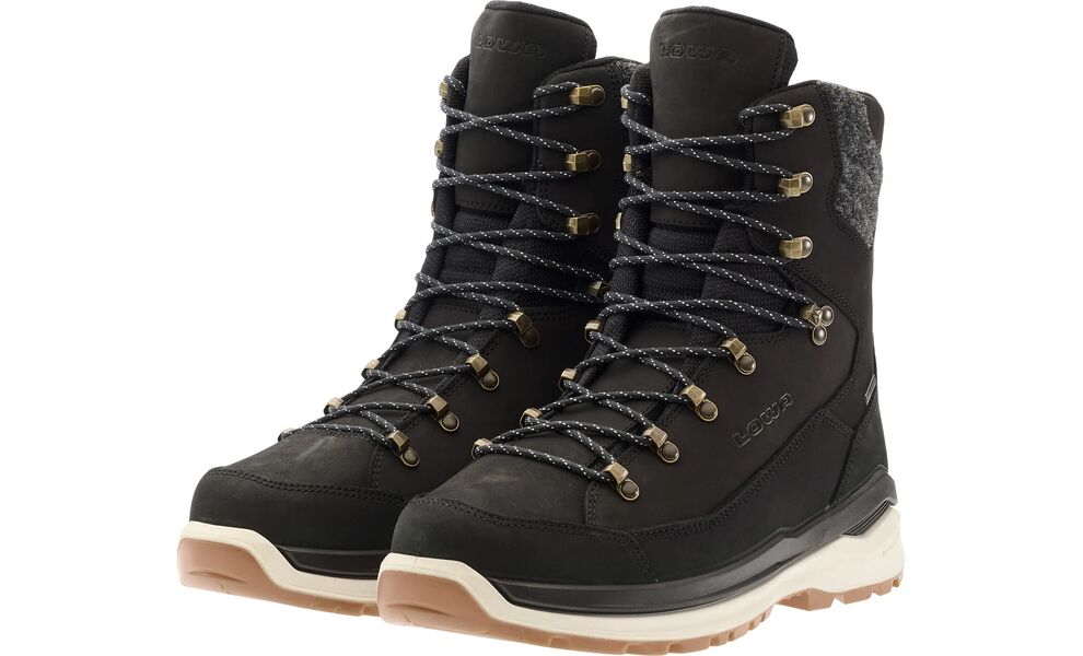 Трекінгові черевики чоловічі LOWA Renegade Evo Ice 2 GTX - 411951 (9930/Black-Grey), Колір виробника: 9930/Black-Grey, Тип колодки: середня, Розмір виробника: EU 44, зображення 3