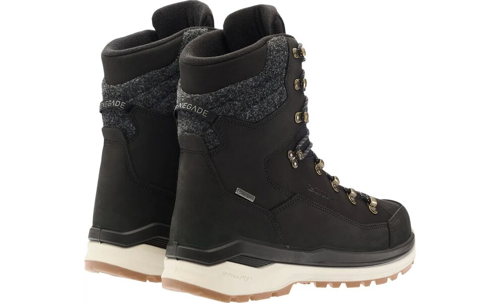 Трекінгові черевики чоловічі LOWA Renegade Evo Ice 2 GTX - 411951 (9930/Black-Grey), Колір виробника: 9930/Black-Grey, Тип колодки: середня, Розмір виробника: EU 43,5, зображення 4