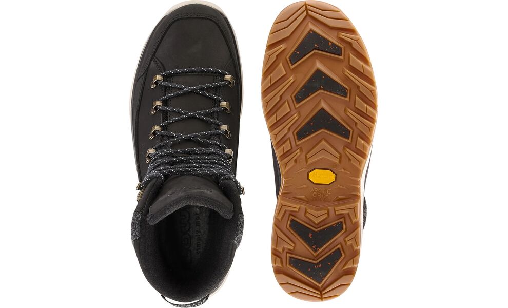 Трекінгові черевики чоловічі LOWA Renegade Evo Ice 2 GTX - 411951 (9930/Black-Grey), Колір виробника: 9930/Black-Grey, Тип колодки: середня, Розмір виробника: EU 41,5, зображення 6