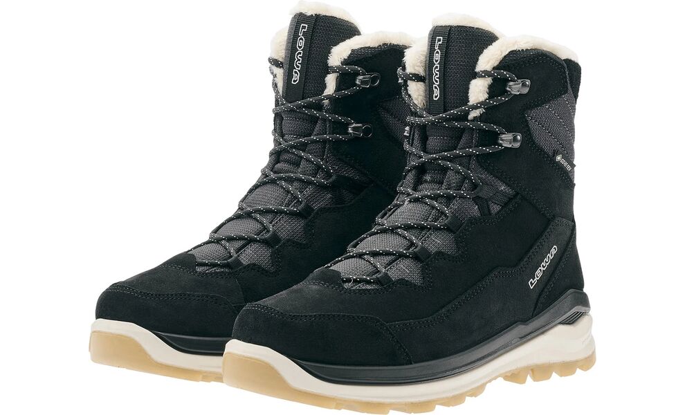 Трекінгові черевики жіночі LOWA Ottawa EVO GTX - 421526 (9932/Black-Champagne), Колір виробника: 9932/Black-Champagne, Тип колодки: середня, Розмір виробника: EU 39, зображення 3