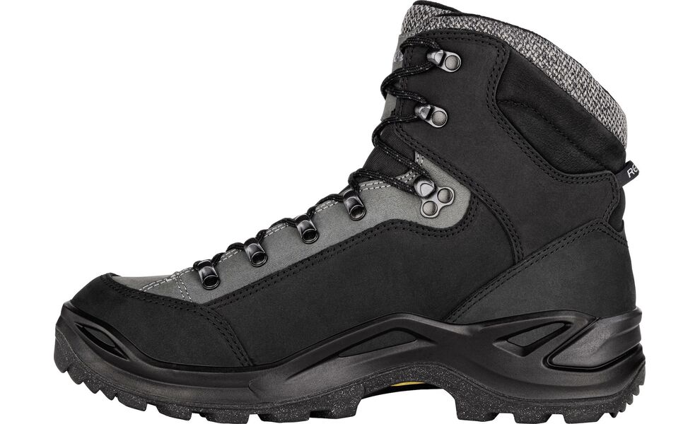 Трекінгові черевики чоловічі LOWA Renegade Warm GTX MID - 411970 (9930/Black-Grey), Колір виробника: 9930/Black-Grey, Тип колодки: середня, Розмір виробника: EU 42, зображення 3