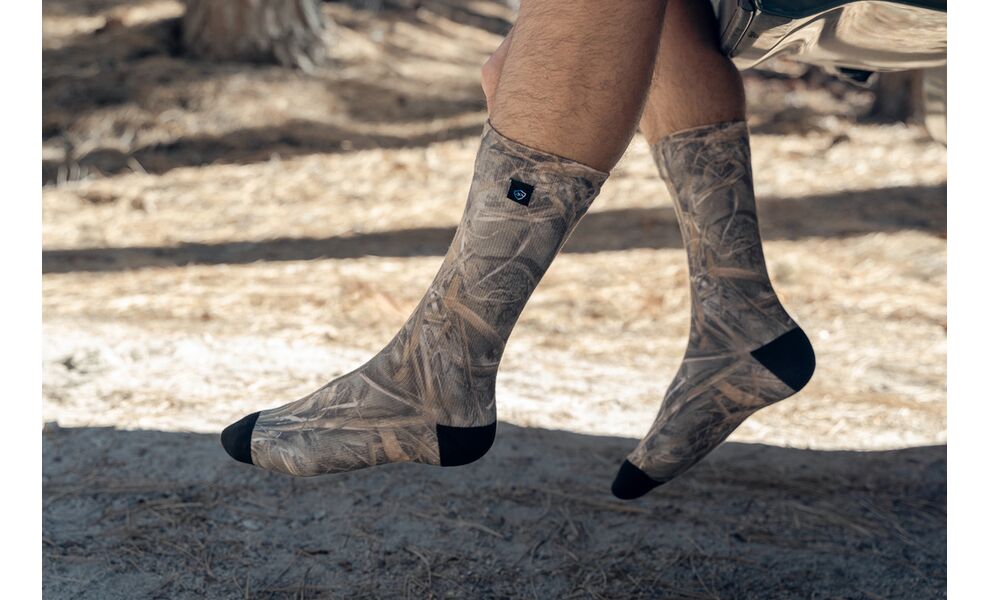 Трекінгові водонепроникні шкарпетки Dexshell StormBLOK 2.0, Колір: Camo, Розмір: L (EU 43-46), зображення 6