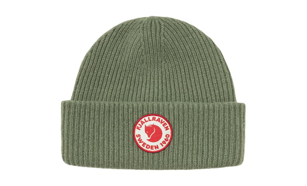 Шапка Fjallraven 1960 Logo - 78142 (677/Caper Green), Колір: 677/Caper Green, зображення 2