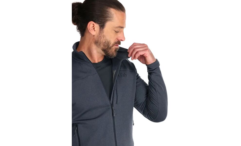 Фліска чоловіча Rab Graviton Jacket (Beluga), Колір виробника: Beluga, Розмір: L, зображення 6