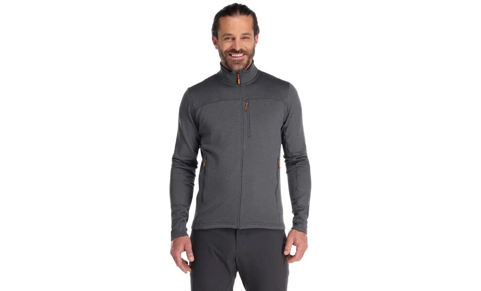 Фліска чоловіча Rab Graviton Jacket (Graphene), Колір виробника: Graphene, Розмір: L, зображення 3