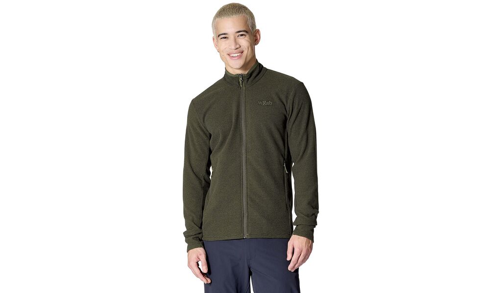 Фліска чоловіча Rab Stavel Jacket (Army), Колір виробника: Army, Розмір: L, зображення 3
