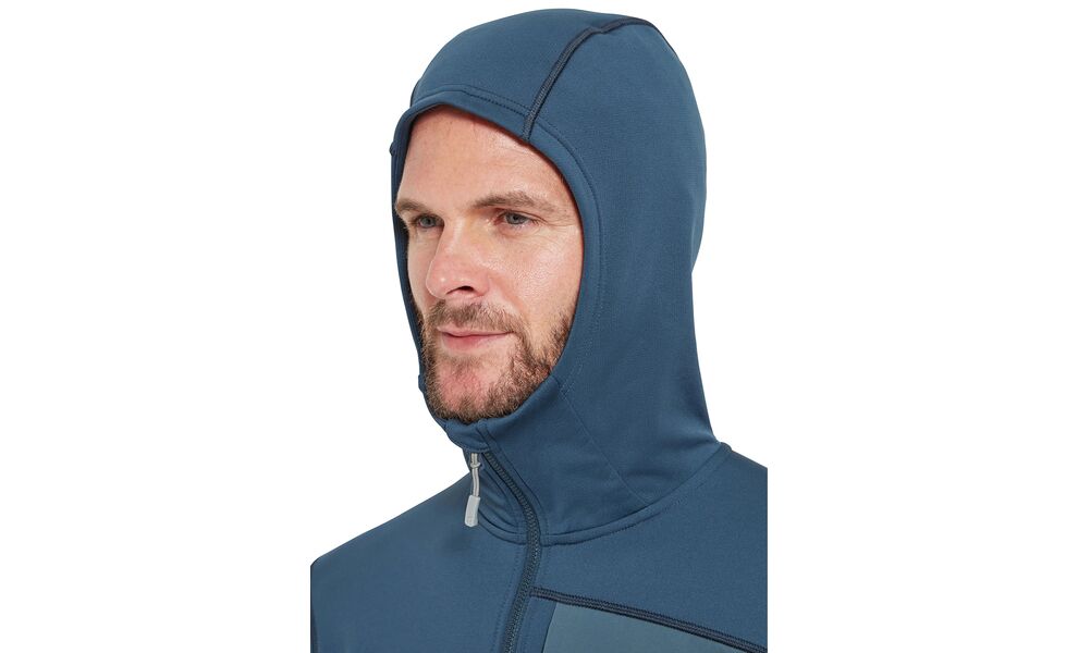 Фліска чоловіча Rab Superflux Hoody (Tempest Blue), Колір виробника: Tempest Blue, Розмір: L, зображення 5