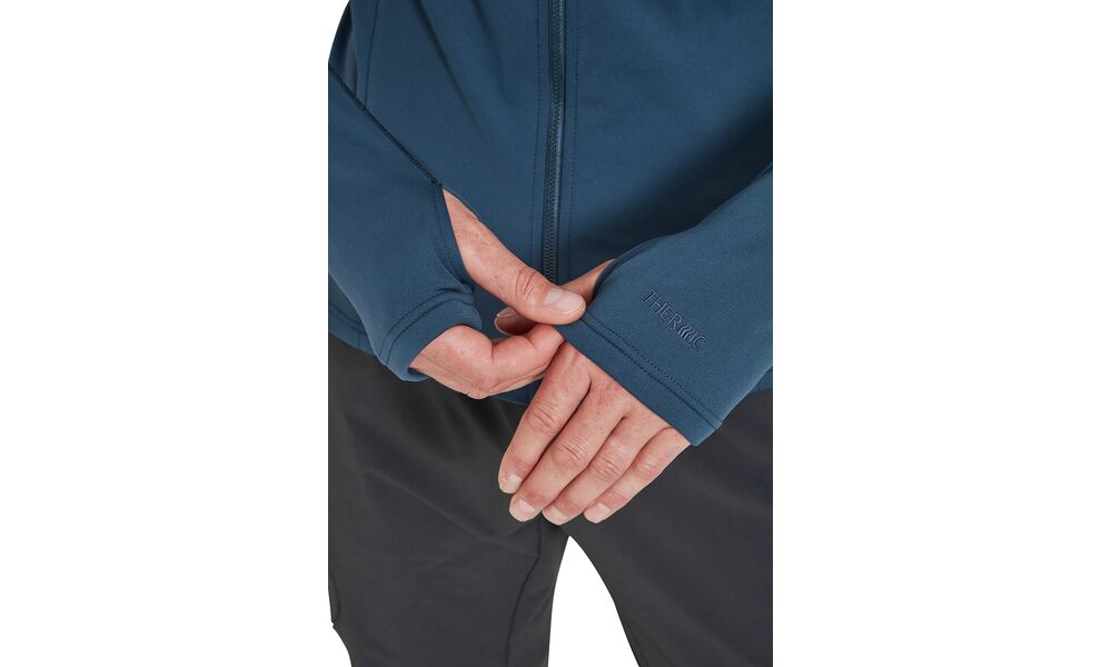 Фліска чоловіча Rab Superflux Hoody (Tempest Blue), Колір виробника: Tempest Blue, Розмір: M, зображення 8