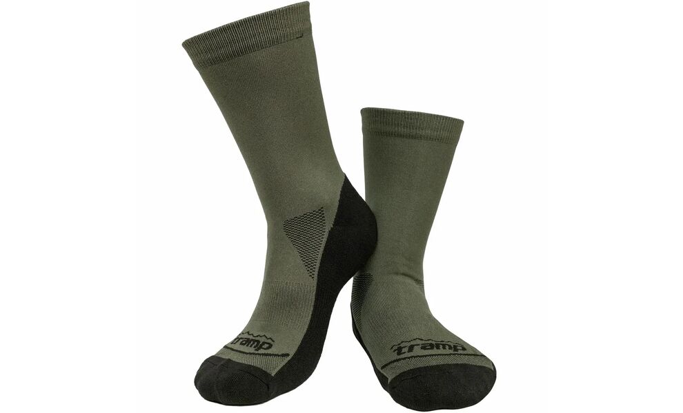 Трекінгові шкарпетки Tramp UTRUS-001 (Black-Olive), Колір: Black-Olive, Розмір: EU 38-40, зображення 7