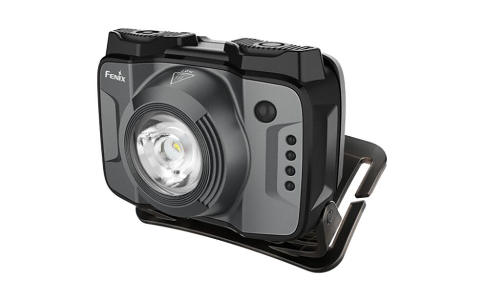 Налобний ліхтар акумуляторний Fenix HL12R V2.0 з червоним світлом, USB Type-C, Колір корпусу: Grey, зображення 2