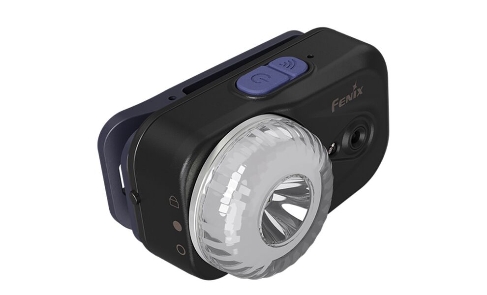 Налобний ліхтар акумуляторний з сенсорним керуванням Fenix HL17R (Black) з червоним світлом, USB Type-C, Колір корпусу: Black, зображення 3