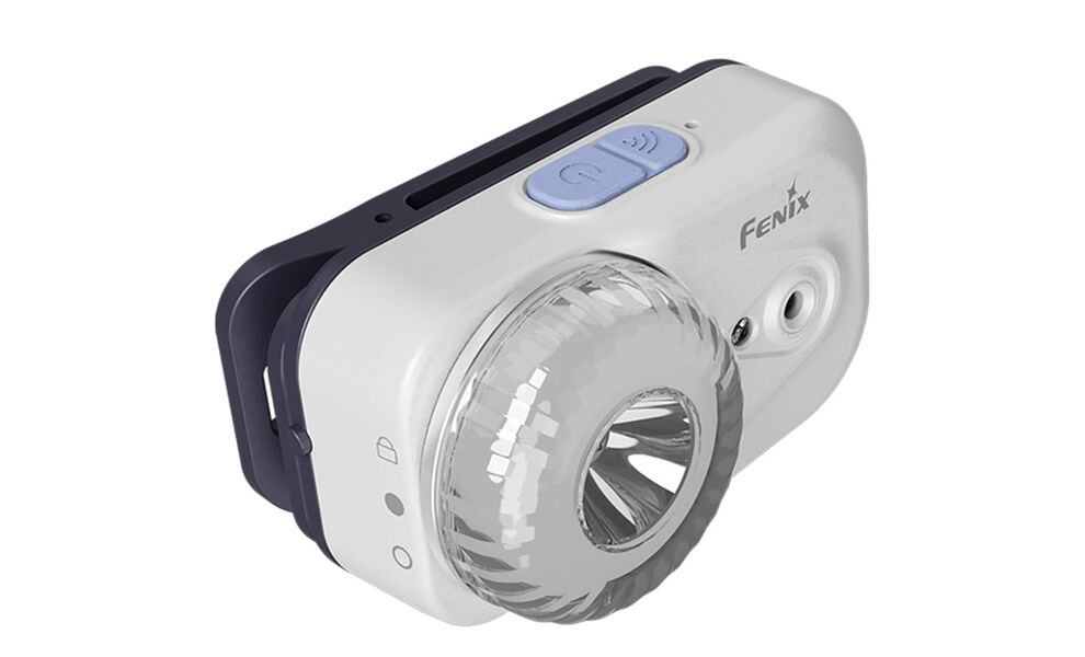 Налобний ліхтар акумуляторний з сенсорним керуванням Fenix HL17R (White) з червоним світлом, USB Type-C, Колір корпусу: White, зображення 3