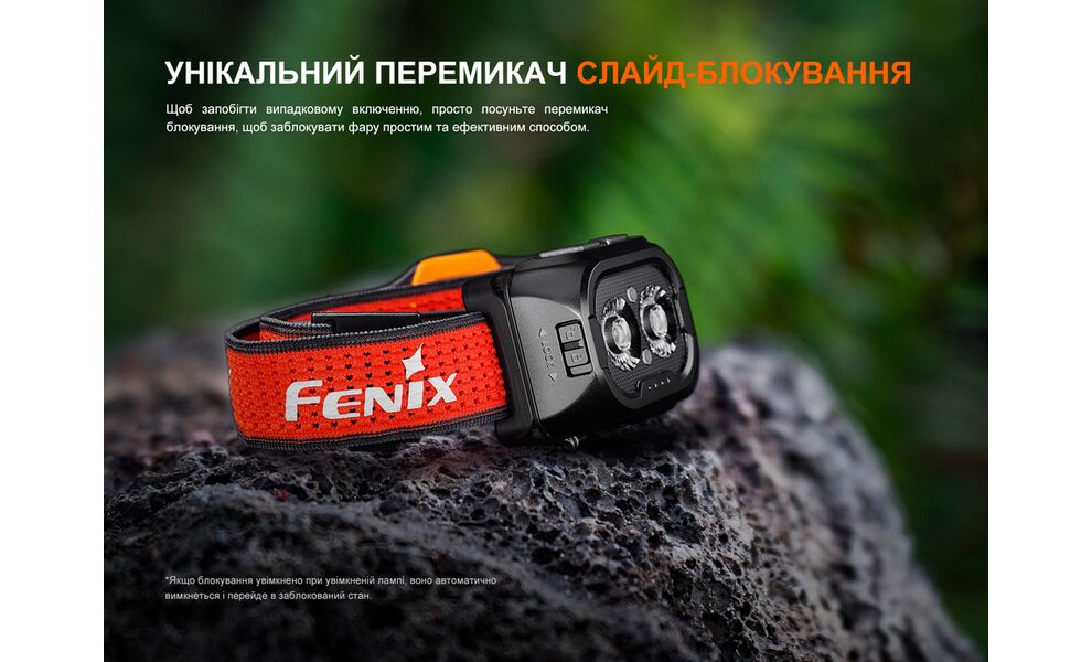 Налобний ліхтар з акумулятором Fenix HL18R-T V2.0 (Black) з червоним світлом, USB Type-C, Колір корпусу: Black, зображення 11