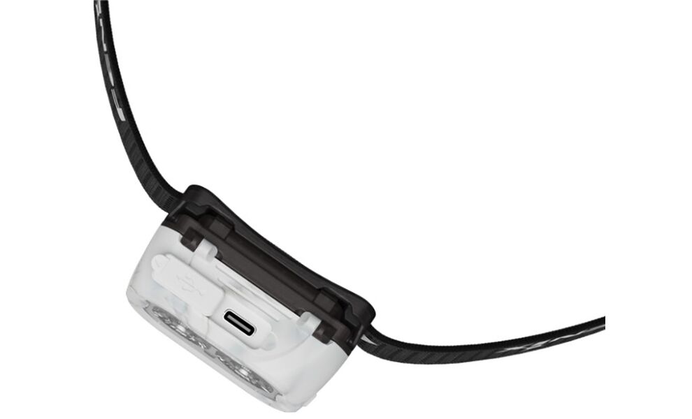 Налобний ліхтар з акумулятором Fenix HL18R-T V2.0 (Iceberg White) з червоним світлом, USB Type-C, Колір корпусу: Iceberg White, зображення 5