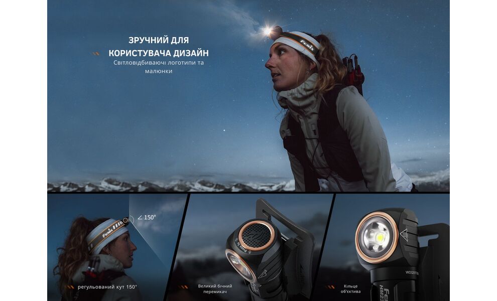 Налобний ліхтар на батарейках Fenix HM23 V2.0 з червоним світлом, зображення 16