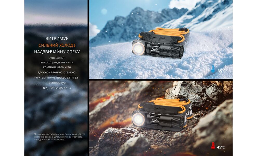 Налобний ліхтар на батарейках Fenix HM23 V2.0 з червоним світлом, зображення 19