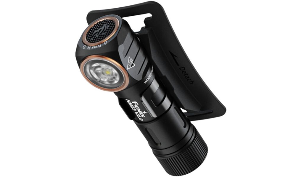 Налобний ліхтар на батарейках Fenix HM23 V2.0 з червоним світлом, зображення 4