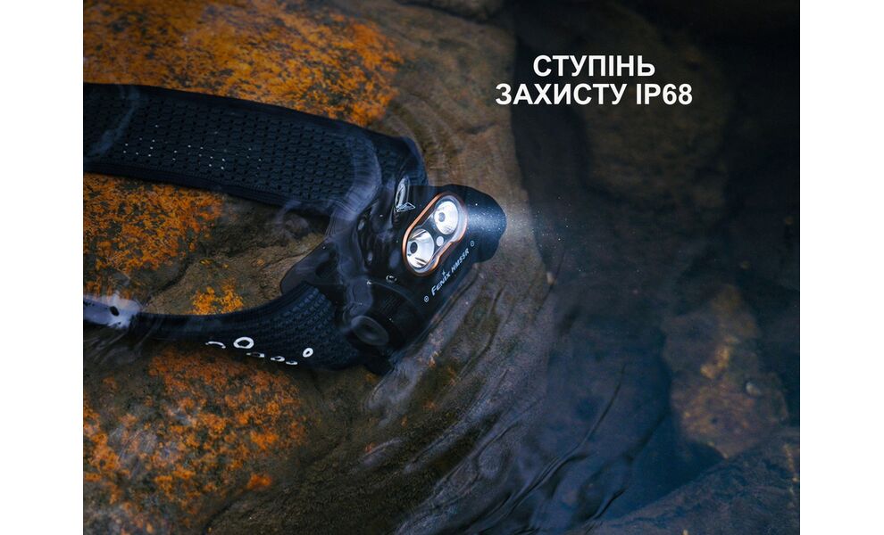 Налобний ліхтар з акумулятором Fenix HM55R (Nebula) з червоним світлом, USB Type-C, Колір корпусу: Nebula, зображення 19