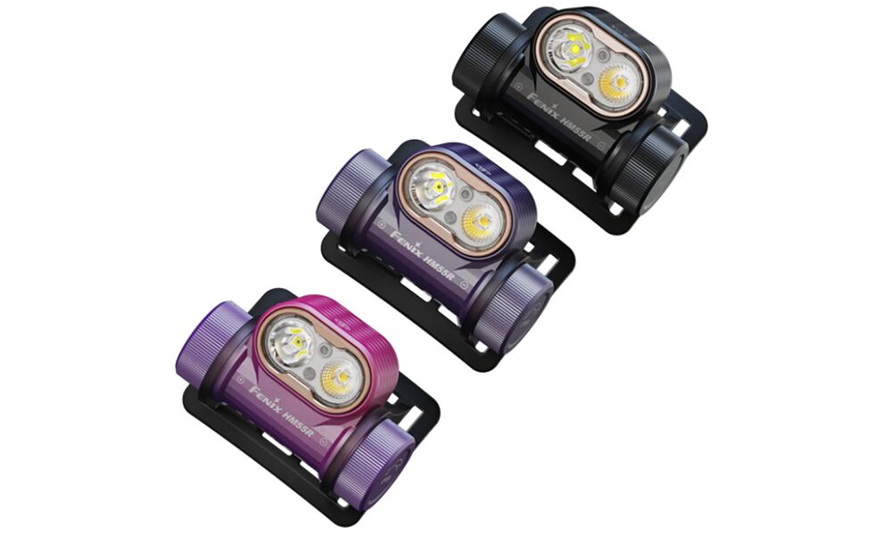 Налобний ліхтар з акумулятором Fenix HM55R (Purple) з червоним світлом, USB Type-C, Колір корпусу: Purple, зображення 5