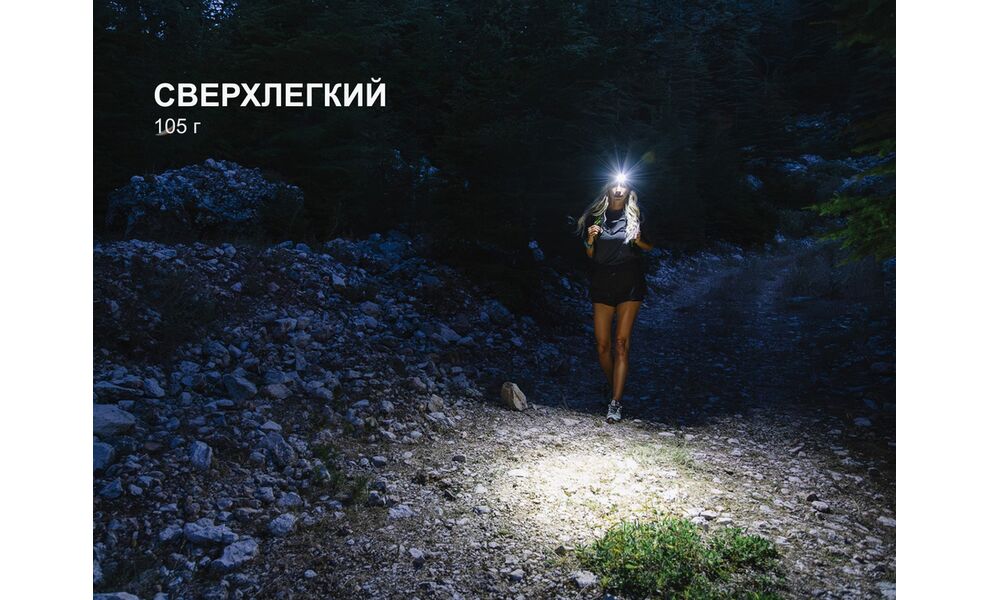 Налобний ліхтар з акумулятором Fenix HM55R (Nebula) з червоним світлом, USB Type-C, Колір корпусу: Nebula, зображення 8