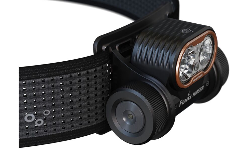 Налобний ліхтар з акумулятором Fenix HM55R (Purple) з червоним світлом, USB Type-C, Колір корпусу: Purple, зображення 3