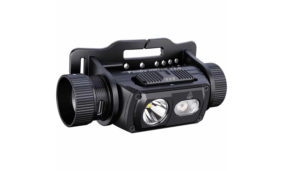 Налобний ліхтар з акумулятором Fenix HM60R V2.0 з червоним світлом, USB Type-C, зображення 2