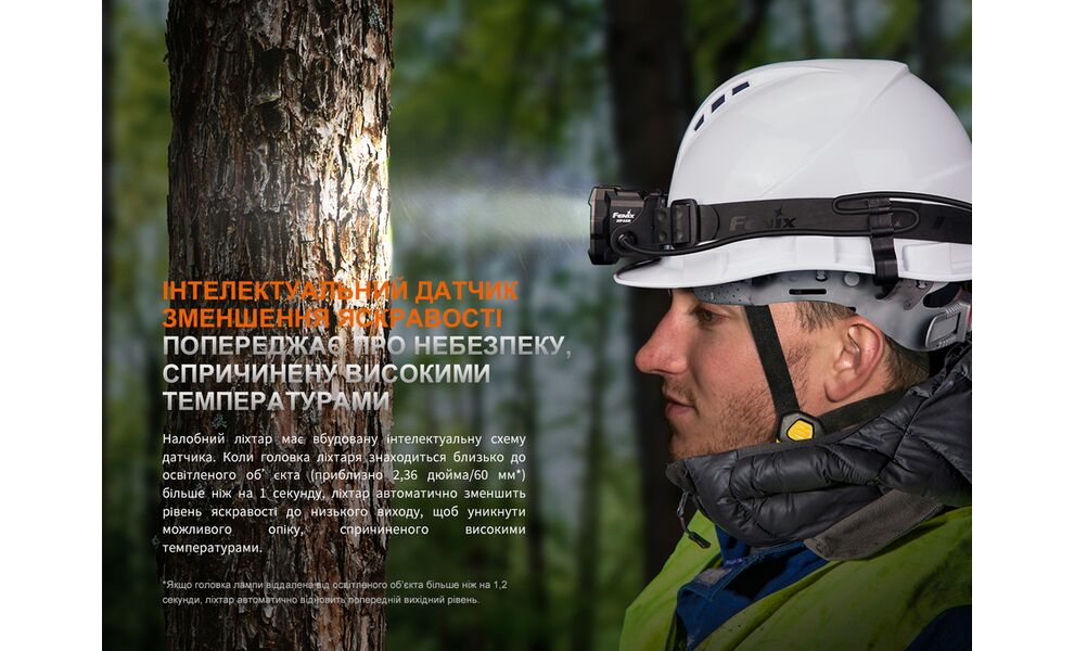 Налобний ліхтар акумуляторний з функцією павербанк Fenix HP35R SAR: USB Type-C, зображення 20