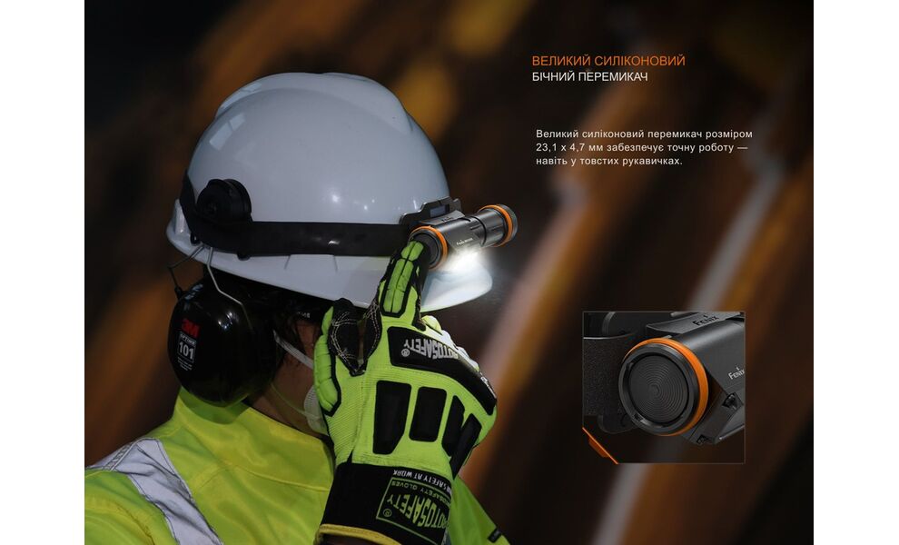 Налобний ліхтар з акумулятором Fenix WH35RE: USB Type-C, зображення 13