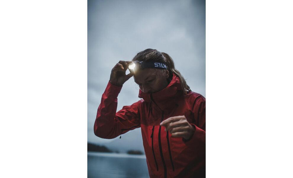 Налобний ліхтар з акумулятором Silva Discover Hybrid з червоним світлом, USB Type-C, Колір корпусу: Black, зображення 16