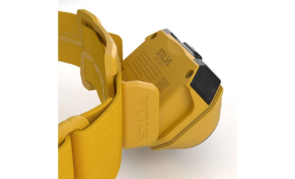 Налобний ліхтар акумуляторний Silva Explore 5 (Yellow) з червоним світлом, USB Type-C, Колір корпусу: Yellow, зображення 2
