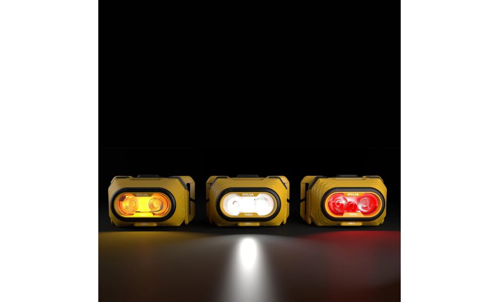 Налобний ліхтар акумуляторний Silva Explore 5 (Blue) з червоним світлом, USB Type-C, Колір корпусу: Blue, зображення 7