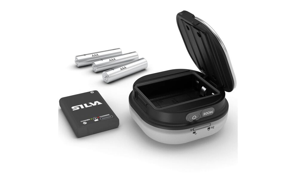 Кемпінговий ліхтар на батарейках Silva Glow (Black), Колір корпусу: Black, зображення 2