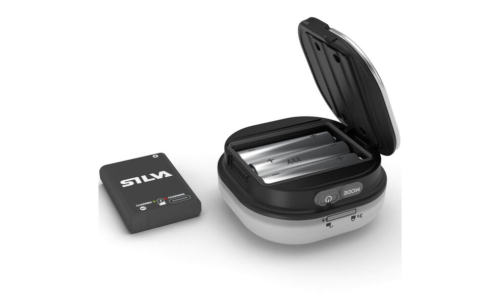 Кемпінговий ліхтар на батарейках Silva Glow (Black), Колір корпусу: Black, зображення 3