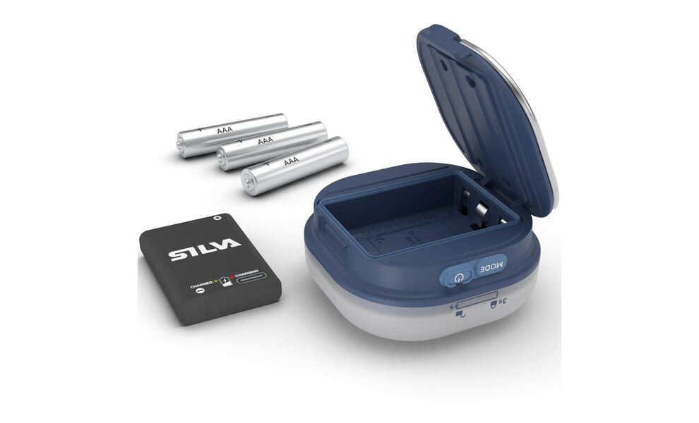 Кемпінговий ліхтар на батарейках Silva Glow (Blue), Колір корпусу: Blue, зображення 2