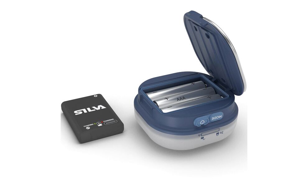 Кемпінговий ліхтар на батарейках Silva Glow (Blue), Колір корпусу: Blue, зображення 3