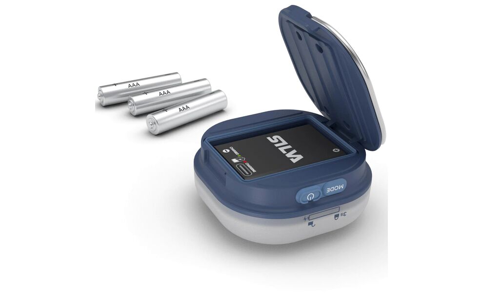 Кемпінговий ліхтар на батарейках Silva Glow (Blue), Колір корпусу: Blue, зображення 4