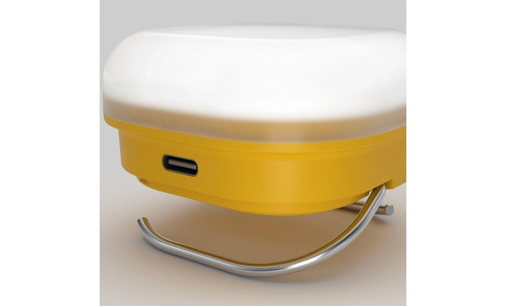 Кемпінговий ліхтар акумуляторний Silva Glow Recharge (Yellow): USB Type-C, Колір корпусу: Yellow, зображення 3