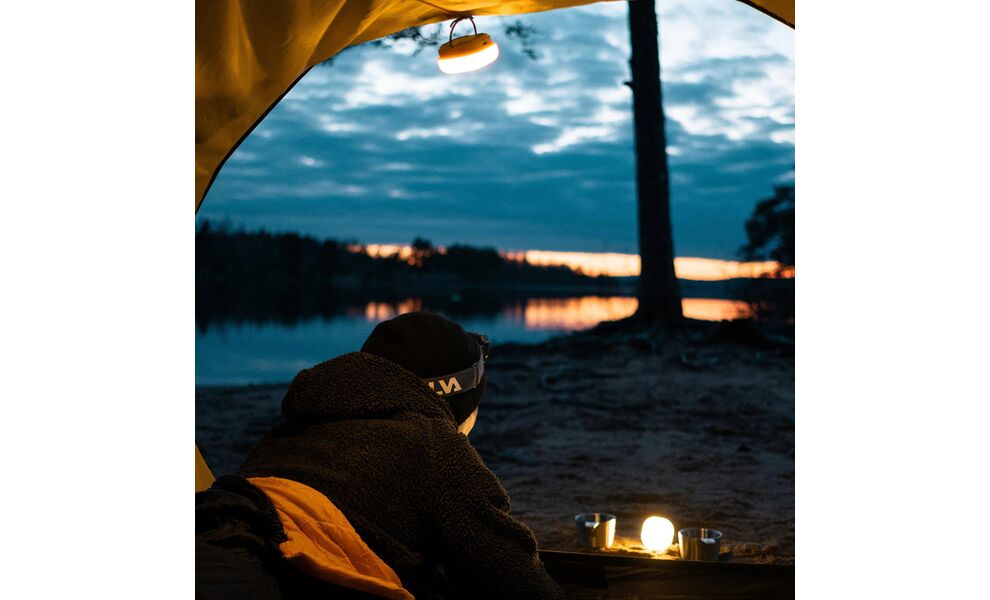 Кемпінговий ліхтар на батарейках Silva Glow (Yellow), Колір корпусу: Yellow, зображення 8