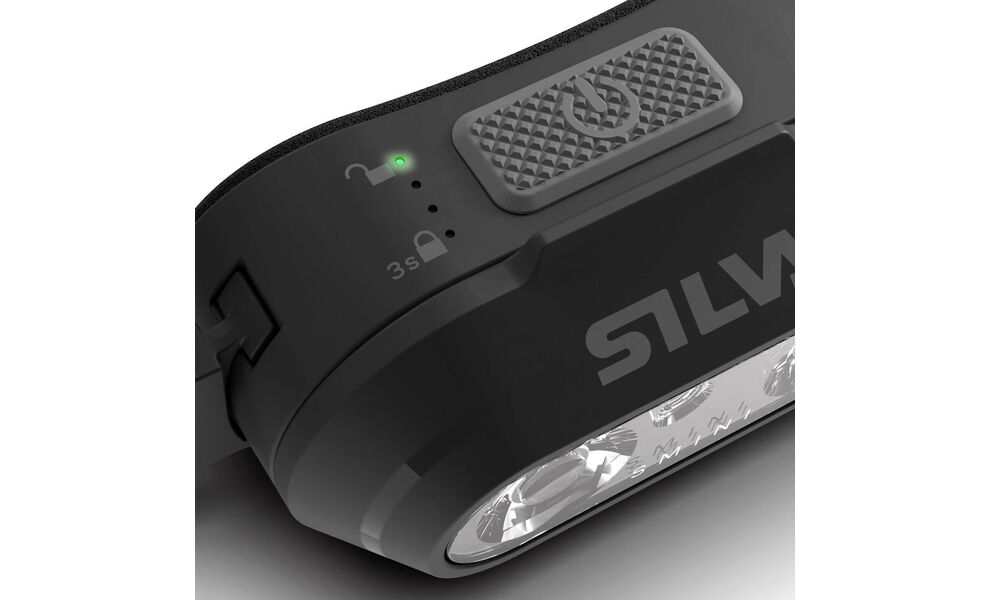 Налобний ліхтар акумуляторний Silva Smini Fly (Black) з червоним світлом, USB Type-C, Колір корпусу: Black, зображення 4